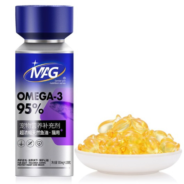 MAG超濃縮天然魚油·貓用 0.5g x 100